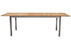 OUTFLEXX Set, Silber, 180/240 X 100 Cm, Edelstahl/Teak, Ausziehtisch, 4 Stühle Padded, 2 Multipositionssessel 30 OUTFLEXX Set, Silber, 180/240 X 100 Cm, Edelstahl/Teak, Ausziehtisch, 4 Stühle Padded, 2 Multipositionssessel -Dopple Geschaft 10 14142.jpg