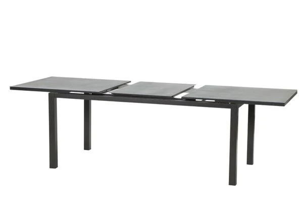SIENA GARDEN Miros Esstisch, Anthrazit, Alu/Spraystone, 180/240x90 Cm 12 SIENA GARDEN Miros Esstisch, Anthrazit, Alu/Spraystone, 180/240x90 Cm – Bild 10