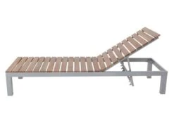 VILLANA Gartenliege, Alu / FSC-Akazienholz, 200 X 70 X 33 Cm, 4-Stufen Verstellbar -Dopple Geschaft 10 16457.jpg