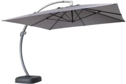 OUTFLEXX Luxus Ampelschirm, Anthrazit, Edelstahl/Aluminium, 350x350cm, Inkl. Schirmständer Und Schutzhülle 25 OUTFLEXX Luxus Ampelschirm, Anthrazit, Edelstahl/Aluminium, 350x350cm, Inkl. Schirmständer Und Schutzhülle -Dopple Geschaft 10 18352.jpg