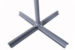 OUTFLEXX Ampelschirm, Anthrazit/creme, Pulverbesch. Aluminium, 250x250cm, Inkl. Plattenständer -Dopple Geschaft 10 18353.jpg