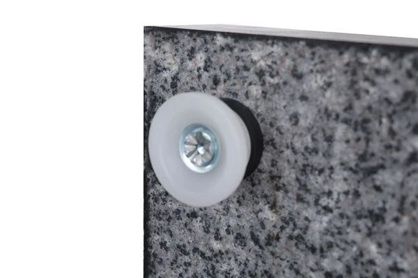 OUTFLEXX Schirmständer, Granit, 70x70x22cm, 150kg, Mit Lenkrollen Und Standfüßen 13 OUTFLEXX Schirmständer, Granit, 70x70x22cm, 150kg, Mit Lenkrollen Und Standfüßen – Bild 12