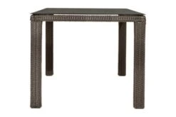 Ploß Rocking Dining Tisch, Grau/braun-meliert, Polyrattan, 170 X 90 Cm, Glasplatte In Steinoptik -Dopple Geschaft 10 20157.jpg