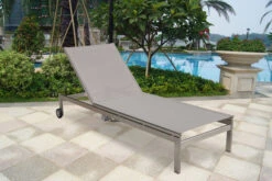 OUTFLEXX Rollliege, Taupe, Edelstahl/Textilene, Verstellbare Rückenlehne, 212x71x36cm -Dopple Geschaft 10 7100 4.jpg