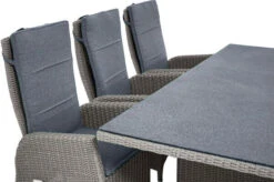 Ploß Vigo Dining Set, Stahlgrau-meliert / Schiefergrau, Polyrattan, Tisch 200 X 95 Cm, 6 Sessel -Dopple Geschaft 11 21587.jpg