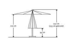 Schneider® SCHNEIDER Tunis Mittelstockschirm, Natur, Rechteckig, 270 X 150 Cm -Dopple Geschaft 12048 4 5.jpg