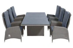 Ploß Vigo Dining Set, Stahlgrau-meliert / Schiefergrau, Polyrattan, Tisch 200 X 95 Cm, 6 Sessel -Dopple Geschaft 15 21587.jpg