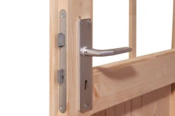 KARIBU Anlehnhaus Bomlitz 3, Terragrau, Fichtenholz 19mm, 255 X 268 X 243 Cm, Pultdach, Exkl. Fußboden -Dopple Geschaft 17864 5 04.jpg