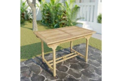 OUTFLEXX Ontario Ausziehtisch, Natur, Teakholz, 160/210x90cm, Fein Geschliffen -Dopple Geschaft 18310 3.jpg