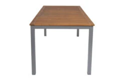 VILLANA Esstisch, Alu Pulverbeschichtet / FSC Akazienholz, 180 X 90 Cm -Dopple Geschaft 18380 7.jpg