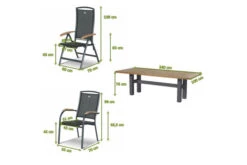 HARTMAN Yasmani/Raffaelo Esstischgruppe, Xerix, Alu/Teakholz, 240x100cm, 6 Stapel-, 2 Multipositionssessel 11 HARTMAN Yasmani/Raffaelo Esstischgruppe, Xerix, Alu/Teakholz, 240x100cm, 6 Stapel-, 2 Multipositionssessel -Dopple Geschaft 19054 5.jpg