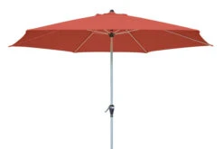 DOPPLER Active Auto Tilt Mittelstockschirm, Terrakotta, Aluminium/Textil, Ø 320 Cm, Mit Kurbel