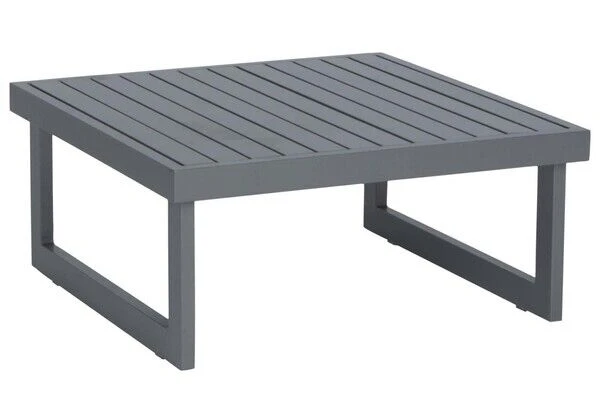 STERN Holly Beistelltisch/Hocker, Graphit, Aluminium, 72x72cm, Quadratisch 3 STERN Holly Beistelltisch/Hocker, Graphit, Aluminium, 72x72cm, Quadratisch