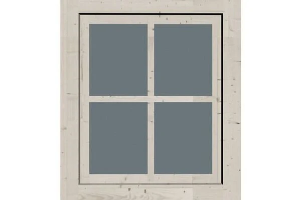 KARIBU Dreh-Kipp-Fenster, Holz 28 Mm 3 KARIBU Dreh-Kipp-Fenster, Holz 28 Mm