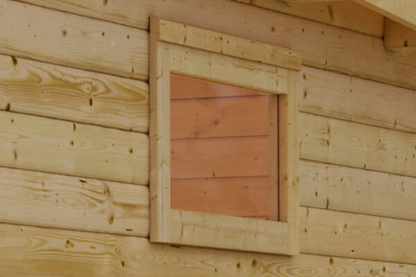 KARIBU Fenster Feststehend, Holz 38 Mm 3 KARIBU Fenster Feststehend, Holz 38 Mm