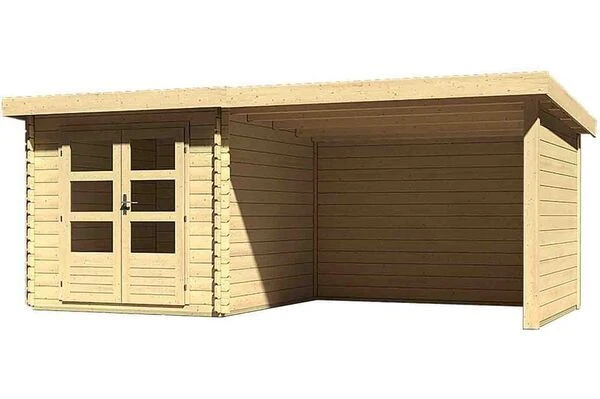 KARIBU Gartenhaus Bastrup 4, Fichtenholz 28 Mm 3 KARIBU Gartenhaus Bastrup 4, Fichtenholz 28 Mm