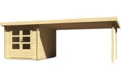 KARIBU Gartenhaus Bastrup 4, Fichtenholz 28 Mm
