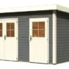 KARIBU Gartenhaus Tintrup, Fichtenholz 28 Mm, Flachdach -Dopple Geschaft 1 18038 2.jpg
