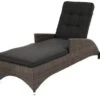 Ploß Rocking Comfort Rollliege, Grau/braun-meliert, Polyrattan, 195x65x42cm, Verstellbar, Hohe Sitzhöhe -Dopple Geschaft 1 18208.jpg