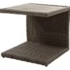 Ploß Rocking Beistelltisch, Grau/braun-meliert, Polyrattan, 50x45x50 Cm, Glasplatte In Steinoptik -Dopple Geschaft 1 18217.jpg