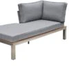 OUTFLEXX Chaiselongue, Silber/grau, Edelstahl/FSC-Teakholz/Textil, 158 X 76 X 64 Cm -Dopple Geschaft 1 18295.jpg