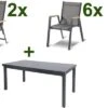 HARTMAN Aruba Teak Sitzgruppe, Xerix, Alu/Textilene, Tisch 180/240x100cm, 6 Stapel-, 2 Multipositionssessel -Dopple Geschaft 1 19342.jpg