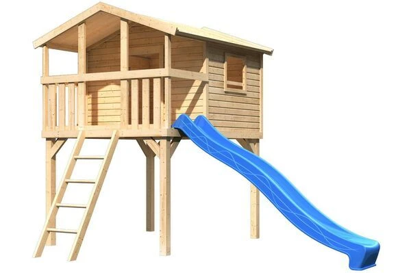 KARIBU Stelzenhaus Benjamin, Fichtenholz Ca. 19 Mm, Satteldach 3 KARIBU Stelzenhaus Benjamin, Fichtenholz Ca. 19 Mm, Satteldach