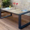 OUTFLEXX Kona Esstisch, Dark Grey/natur, Alu/recycled FSC®-Teak, 200x100x76cm, Rustikal Gebürstet, U-Gestell -Dopple Geschaft 1 20328.jpg