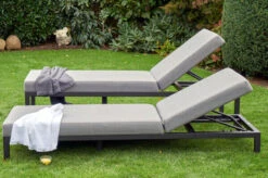 HARTMAN Eva Loungeliege, Flanelle, Sunbrella, 195 X 70 X 31 Cm, Rückenlehne Verstellbar