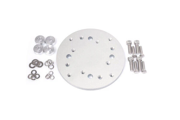 DOPPLER Adapterplatte, Silber, Aus Rostfreiem Edelstahl, Ø 180 Mm, Rund, Passend Zur DOPPLER Granitplatte 140 Kg 3 DOPPLER Adapterplatte, Silber, Aus Rostfreiem Edelstahl, Ø 180 Mm, Rund, Passend Zur DOPPLER Granitplatte 140 Kg