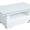 OUTFLEXX Kaffeetisch, Weiß, Polyrattan, 108,5x68cm, Inkl. Glasplatte -Dopple Geschaft 1 2511 13.jpg