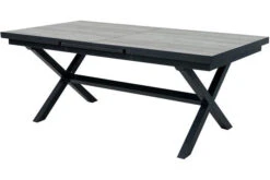 Ploß Louvra Auszugs-Dining-Tisch, Anthrazit/Holzoptik, Alu/Keramik, 160/210x100,5cm, Tischplatte Aus Keramikfliesen -Dopple Geschaft 21629 9.jpg