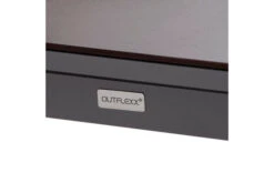 OUTFLEXX Ausziehtisch, Silber, Aluminium/HPL, 180/280x100cm, Schubladenauszug -Dopple Geschaft 21750 4.jpg