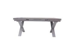 OUTFLEXX Ausziehtisch, Silber, Aluminium/HPL, 180/280x100cm, Schubladenauszug -Dopple Geschaft 21750 7.jpg