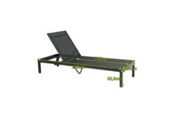 OUTFLEXX Rollliege, Anthrazit Matt, Aluminium, 193x60x32,5cm, Rückenlehne Verstellbar -Dopple Geschaft 21771 5.jpg