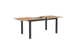 OUTFLEXX Ausziehtisch, Anthrazit Matt, Alu/FSC-Teak, 150/210x90cm, Synchronauszug Mit Butterfly-Funktion -Dopple Geschaft 21778 4.jpg