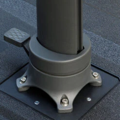 OUTFLEXX Ampelschirm, Anthrazit, Aluminium/Polyester, 300x300cm, Quadratisch -Dopple Geschaft 21787 13.jpg