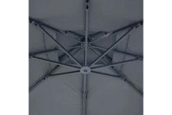 OUTFLEXX Ampelschirm, Anthrazit, Aluminium/Polyester, 300x300cm, Quadratisch -Dopple Geschaft 21787 3.jpg