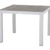 SIENA GARDEN Silva Esstisch, Matt Weiß-grau/washed Grey, Alu/Keramik, 100x100 Cm, Für Bis Zu 4 Personen -Dopple Geschaft 22002 1.jpg