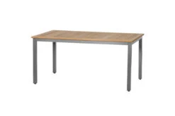 SIENA GARDEN Savina XL/Geneva Esstischgarnitur, Graphit/grau, Alu/Teak/Texfabric, Tisch 160x90 Cm, 6 Multipos. -Dopple Geschaft 22031 3.jpg