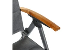 SIENA GARDEN Savina XL/Geneva Esstischgarnitur, Graphit/grau, Alu/Teak/Texfabric, Tisch 160x90 Cm, 6 Multipos. -Dopple Geschaft 22031 4.jpg