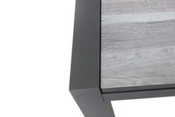 SIENA GARDEN Gomera II/Kingston Esstischgarnitur, Matt Graphit/grau/wood Look, Alu/Teak/Keramik/Texfabric, Tisch 220/340x108 Cm, 6 Stapelsessel -Dopple Geschaft 22065 7.jpg