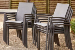 SIENA GARDEN Silva/Velia Esstischgarnitur, Matt Anthrazit, Alu/Keramik/Ranotex®-Gewebe, Tisch 100x100 Cm, 4 Dining Sessel -Dopple Geschaft 22072 14.jpg