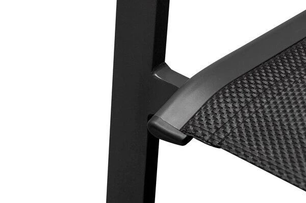 OUTFLEXX Esstischgarnitur, OUTFLEXX® Anthrazit Matt, Alu /HPL / Teak, Tisch 180/280x100cm, 10 Stapelsessel 16 OUTFLEXX Esstischgarnitur, OUTFLEXX® Anthrazit Matt, Alu /HPL / Teak, Tisch 180/280x100cm, 10 Stapelsessel – Bild 14