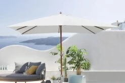 OUTFLEXX Mittelstockschirm, Natur/Teakoptik, Buchenholz, 300x400 Cm 6 OUTFLEXX Mittelstockschirm, Natur/Teakoptik, Buchenholz, 300x400 Cm -Dopple Geschaft 22321 1.jpg