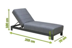 OUTFLEXX Liege, Anthrazit/flanelle, Alu/Sunbrella, 203x70x40/100, Höhenverstellbare Rückenlehne -Dopple Geschaft 22410 5.jpg