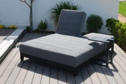 OUTFLEXX Doppelliegen, Anthrazit/flanelle, Alu/Sunbrella, 203x143x40/100, Höhenverstellbare Rückenlehne 13 OUTFLEXX Doppelliegen, Anthrazit/flanelle, Alu/Sunbrella, 203x143x40/100, Höhenverstellbare Rückenlehne -Dopple Geschaft 22412 3.jpg