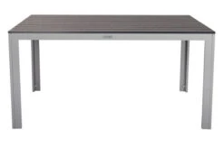 VILLANA Esstischgarnitur, Silber/schwarz, Alu/Holzimitat/Textil, Tisch 150x90cm, 6 Multipositionssessel -Dopple Geschaft 22560 10.jpg