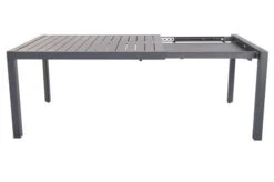 VILLANA Esstischgruppe, Anthrazit/grau, Alu/Textilene, Tisch 130/180x90cm, 6 Multipositionssessel -Dopple Geschaft 22584 14.jpg