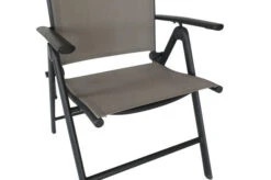 VILLANA Esstischgruppe, Anthrazit/grau, Alu/Textilene, Tisch 130/180x90cm, 6 Multipositionssessel -Dopple Geschaft 22584 20.jpg